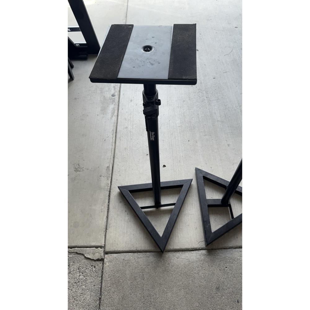 On-Stage SMS6000-P Pair Adjustable Studio Monitor‎ Speaker Stands Foldable Stand